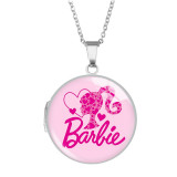 13 styles Barbie Phase Box Photo Necklace  Chain Length 60cm  Diameter 2.7cm