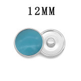 12MM opal snap button charms