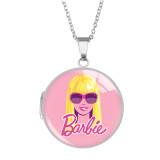 13 styles Barbie Phase Box Photo Necklace  Chain Length 60cm  Diameter 2.7cm