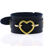 Punk Bracelet Double Layer PU Leather Love Bracelet