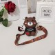 Silicone Love Bear Cartoon Bag Shoulder Bag Children's Cute Crossbody Bag