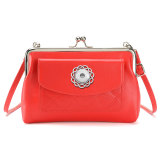 Dinner bag, banquet party, one shoulder crossbody bag, fashionable small square bag, multi-functional mobile phone bag fit 20MM Snaps button jewelry wholesale