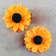 20MM Little Daisy resin snap button charms