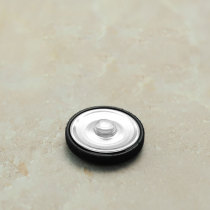 22MM Metal love snap button charms