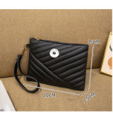Embroidered mobile phone bag, fashionable handheld bag fit 20MM Snaps button jewelry wholesale