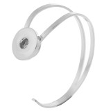 Fashion and Modern Bracelet Simple C-shaped Open Bracelet fit 20MM  Snaps button jewelry wholesale