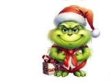 Christmas Cartoon Grinch Creative Pendant Christmas Tree Decoration