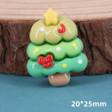 20MM Cute cartoon Christmas Resin snap button charms
