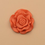 20MM five-petaled flowers Resin snap button charms