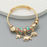 Alloy Elephant Bracelet