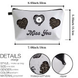 3D Printing Love Valentine's Day Travel Makeup Bag Multifunctional Wash Bag fit 20mm snaps chunks Snaps button jewelry wholesale