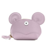 Cartoon Mickey Zero Wallet Storage Small Bag Coin Bag Wrist Bag fit 20MM Snaps button jewelry wholesale