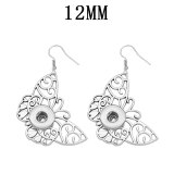 Dragonfly Butterfly Earrings fit 12MM Snaps button jewelry wholesale