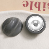 20MM  color Resin snap button charms