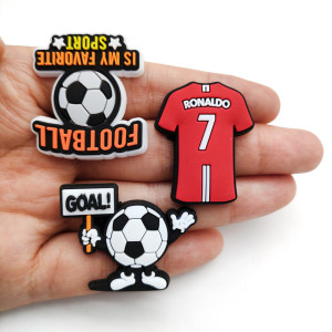Football Kid junior style silicone bracelet  PVC luminous cartoon accessories creative Cartoon