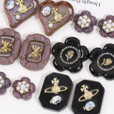 20MM Dream starry sky, pearls, rhinestones, roses, butterflies, love Resin snap button charms