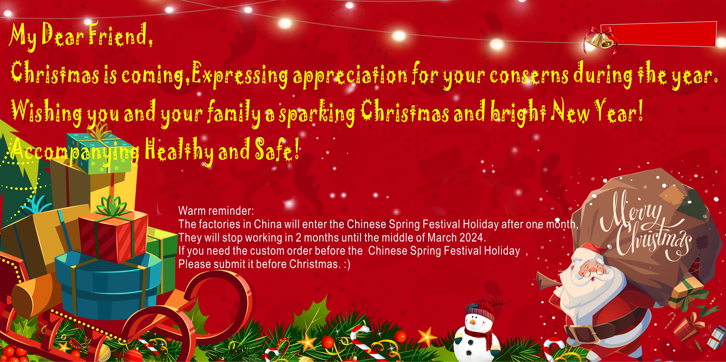 2024 Chinese Spring Festival holiday