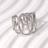 16 stainless steel open adjustable rings