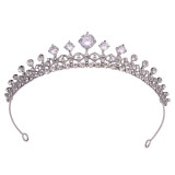 Alloy Crystal Crown Wedding Ball Party Bridal Crown