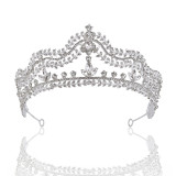 Alloy Crystal Crown Wedding Ball Party Bridal Crown