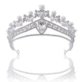 Alloy Crystal Crown Wedding Ball Party Bridal Crown