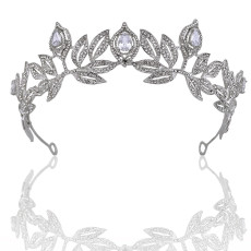 Alloy Crystal Crown Wedding Ball Party Bridal Crown