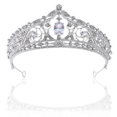 Alloy Crystal Crown Wedding Ball Party Bridal Crown