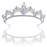 Alloy Crystal Crown Wedding Ball Party Bridal Crown