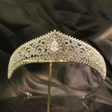 Alloy Crystal Crown Wedding Ball Party Bridal Crown