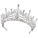 Alloy Crystal Crown Wedding Ball Party Bridal Crown