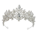 Alloy Crystal Crown Wedding Ball Party Bridal Crown