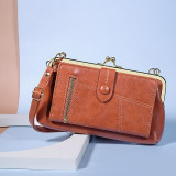 Fashionable and versatile mobile phone bag, crossbody bag, single shoulder bag, multi card zero wallet