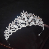 Alloy Crystal Crown Wedding Ball Party Bridal Crown