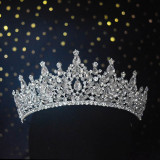 Alloy Crystal Crown Wedding Ball Party Bridal Crown