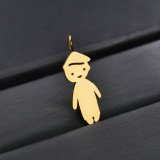 Stainless Steel Boys and Girls Pendant