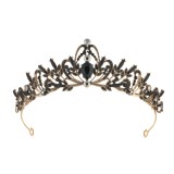 Alloy Crystal Crown Wedding Ball Party Bridal Crown