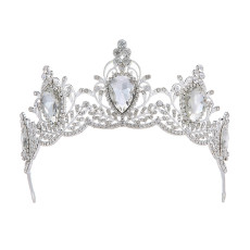 Alloy Crystal Crown Wedding Ball Party Bridal Crown