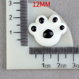 12MM cartoon Snowman Pumpkin Strawberry Bear  animal resin jewelry snap button Christmas
