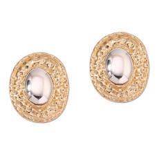 Pearl Geometry Retro Earrings