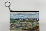 Van Gogh Oil Painting Souvenir Key Bag Zero Wallet