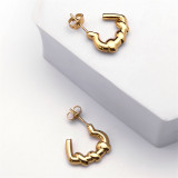 Valentine's Day stainless steel love earrings