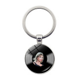 Taylor Swift album keychain vinyl record pendant
