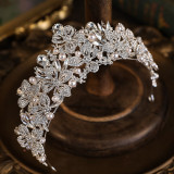 Alloy Crystal Crown Wedding Ball Party Bridal Crown