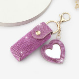 Valentine's Day Love Convenient to Carry with Small Mirror Mouth Red Envelope Keychain