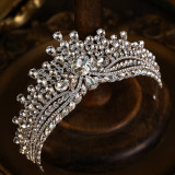 Alloy Crystal Crown Wedding Ball Party Bridal Crown