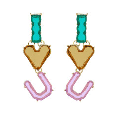 Valentine's Day I love you earrings