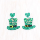 St. Patrick's Clover Beer Earrings