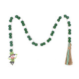 Irish Rope Tassel Beads Handwoven St. Patrick's Festival Decorative Pendant