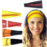 Softball sports headband, running elastic headband, volleyball, rugby, men's and women's headband, hair accessories