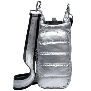 Portable down bottle case backpack strap